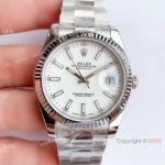NEW Upgraded Copy Rolex Datejust II White Face Oyster Watch ETA3235 V3 Version_th.jpg